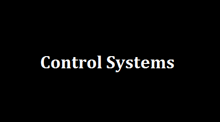 Control Systems Pdf Notes - CS Notes Pdf