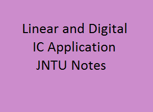 digital ic applications notes pdf