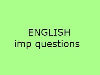 English Important Questions,Eng Imp Qusts,English Important Questions pdf,English Imp Que pdf,B.Tech English Important Questions pdf