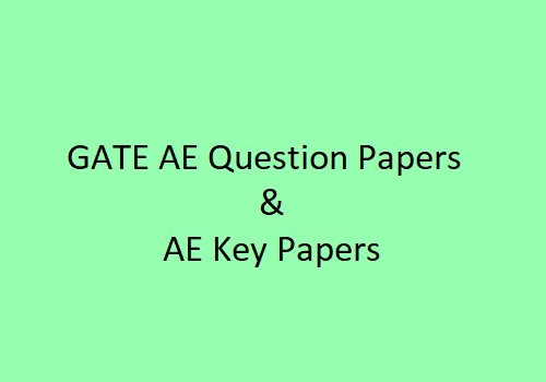 Solved & Mock Papers for Gate Aerospace Engineering | GATE AE Question Papers